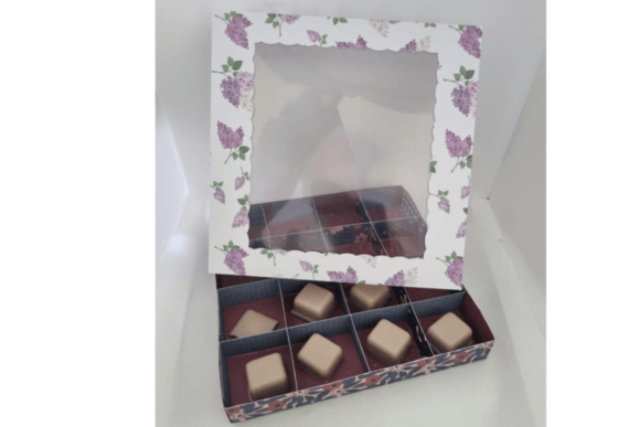 Download Wax Melt/ Chocolate Gift Box SVG - Gift box svg Collection