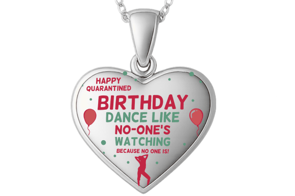 Download Funny Quarantine Birthday Wooden Heart - Premium Resources