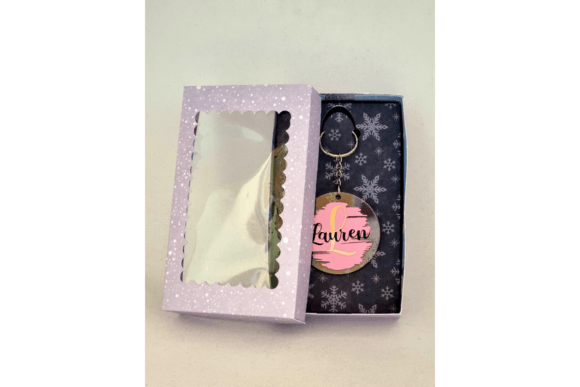 Download Key Ring/ Chain Gift Box SVG - Gift box svg Collection