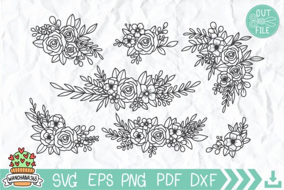 Download Flower SVG, Floral Svg, Floral Bundle - Flower svg Collection