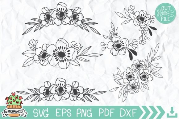 Download Flower SVG, Floral Svg - Flower svg Collection
