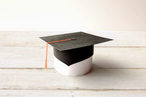 Download Graduation Cap Round Gift Box SVG - Gift box svg Collection